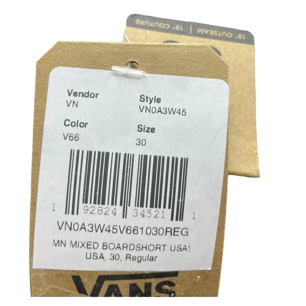 Vans Mens Off The Wall Voyage Trunk Board Shorts Size 32